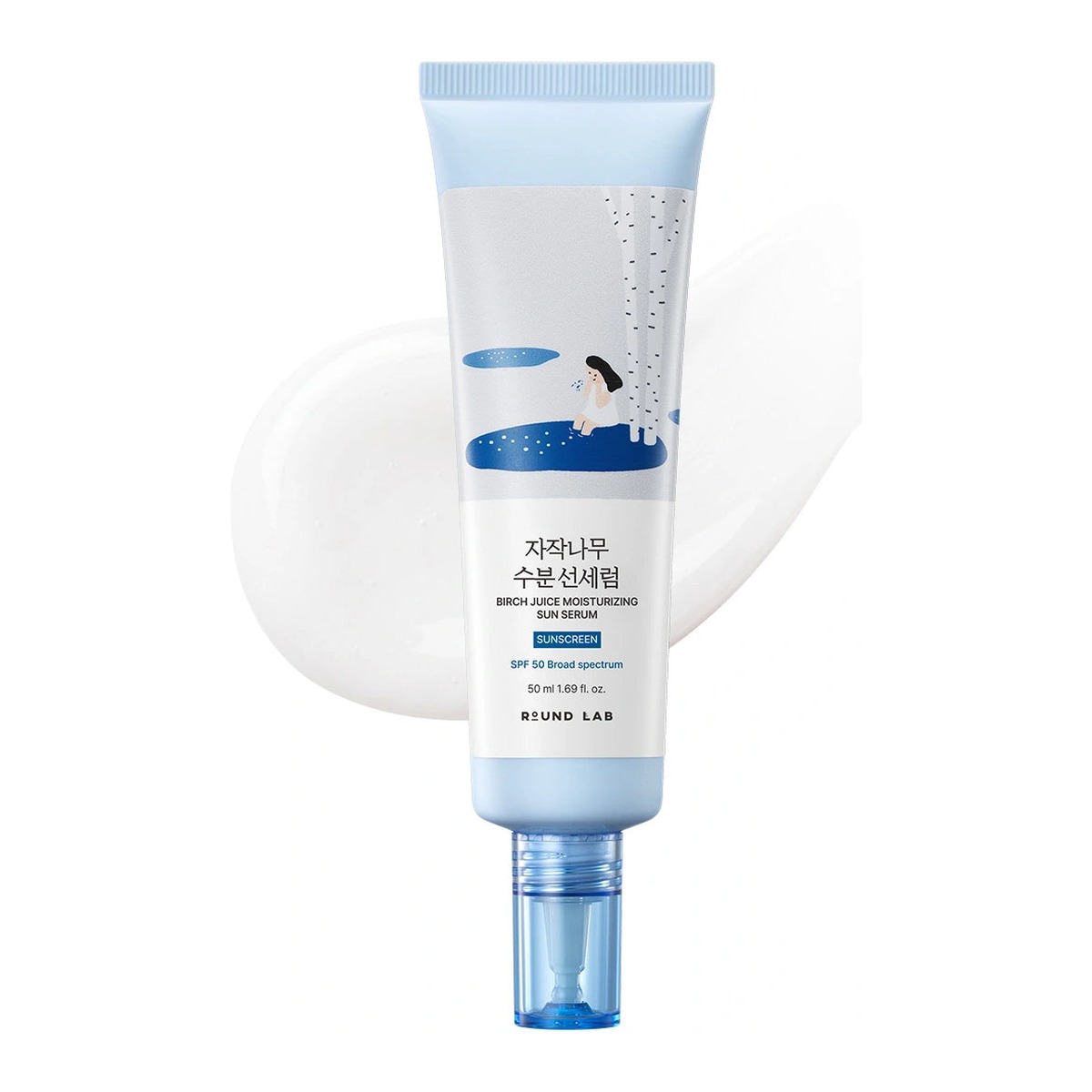 Round Lab Birch Juice Moisturizing Sunscreen SPF50+
